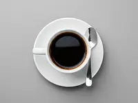 Strong espresso coffee