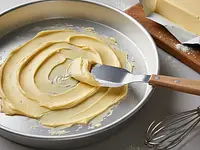 Butter for greasing the pan