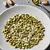 Chopped pistachios for decoration