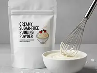 Sugar-free cream pudding
