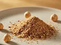 Ground hazelnuts