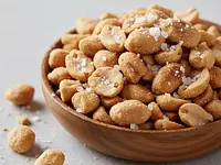 Salted peanuts