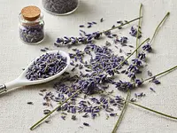 Dried lavender flowers
