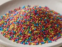 Colorful sugar sprinkles