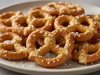 Salted pretzels