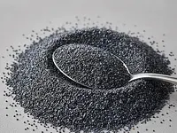 Blue poppy seeds, ground