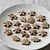 Mini gingerbread cookies for decoration