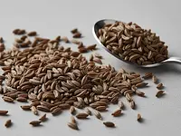 Whole caraway seeds