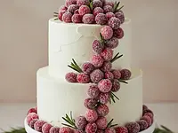 Świeża żurawina do dekoracji