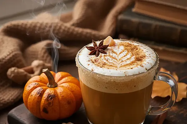 Domowe Spiced Pumpkin Latte