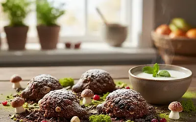 Forest Hedgehogs with Oat Flakes