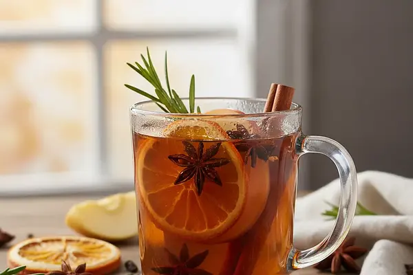 Korzenny Grzaniec Jabłkowy z Pomarańczą i Rozmarynem