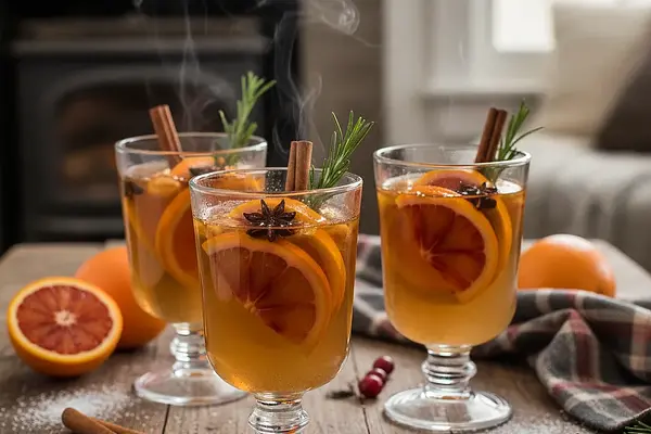 Korzenny Grzaniec Jabłkowy z Pomarańczą i Rozmarynem