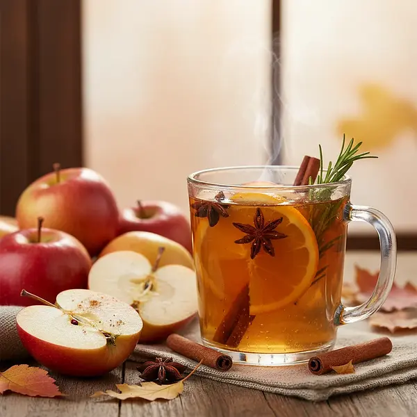 Korzenny Grzaniec Jabłkowy z Pomarańczą i Rozmarynem