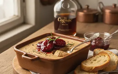 Domowy Pasztet z Gęsi z Nutą Brandy i Śliwki