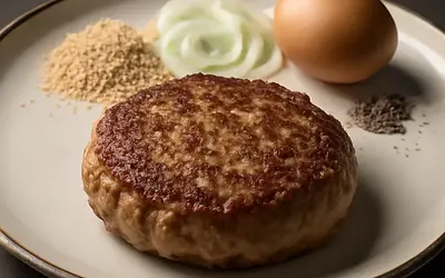 Minced meat cutlet