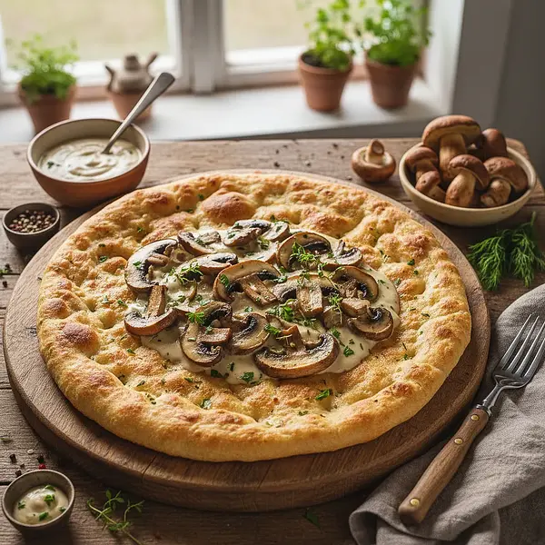 Moskole Podhalańskie z Kremowym Sosem Borowikowym