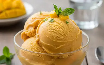 Magiczny Sorbet z Jednego Składnika: Aksamitne Mango