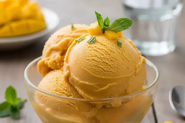Magiczny Sorbet z Jednego Składnika: Aksamitne Mango