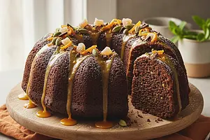 Babka Czekoladowa z Nutą Pomarańczy i Kardamonu