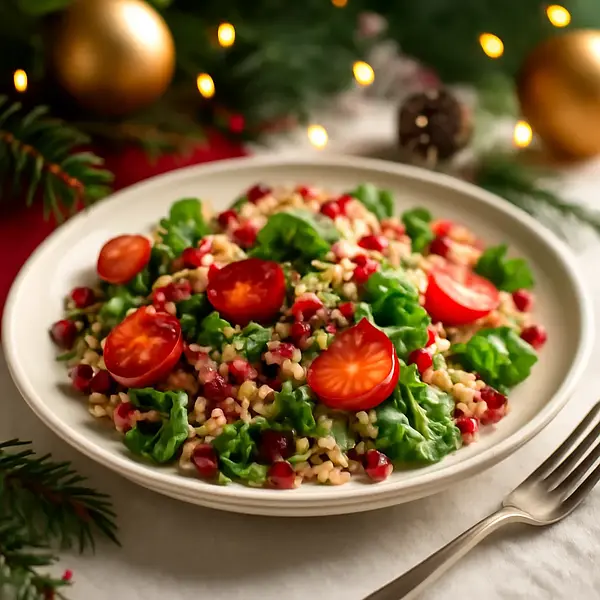Quinoa Salad for the Christmas Eve Table