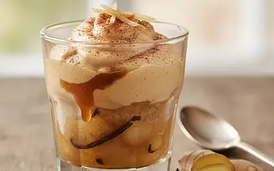 Spiced Pear and Ginger Mousse