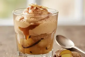Spiced Pear and Ginger Mousse