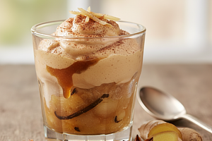 Spiced Pear and Ginger Mousse