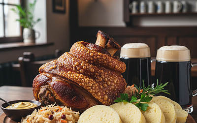 Vepřové koleno pečené na pivu (Golonka pieczona w piwie po czesku)