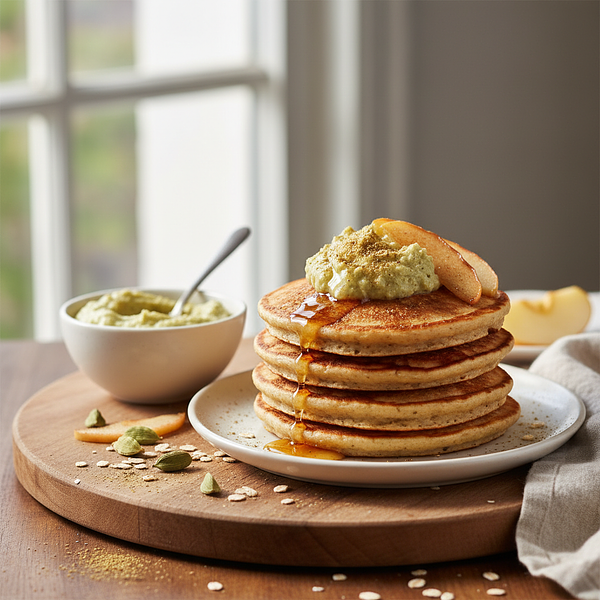 Podlaskie Racuchy Owsiane z Musem Jabłkowym i Nutą Kardamonu