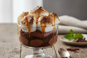 Marshmallow Sky on Chocolate Clouds