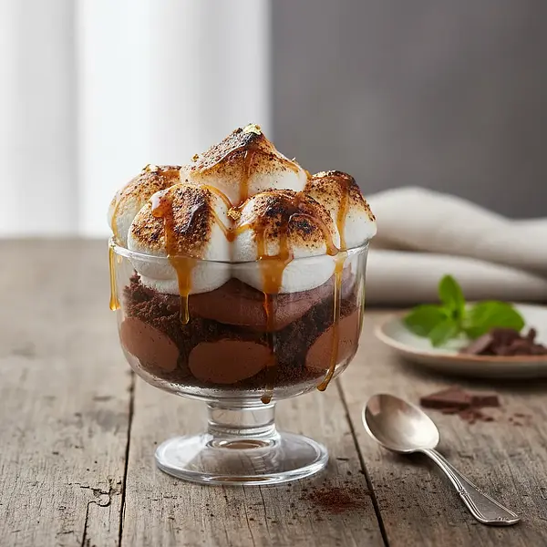 Piankowe Niebo na Czekoladowych Chmurkach