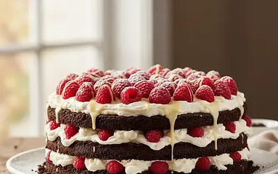 Sweet Intrigue of the Mother-in-Law - No-Bake Cake