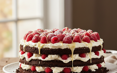 Sweet Intrigue of the Mother-in-Law - No-Bake Cake