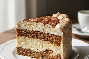 Cappuccino Cake 'Velvet Cloud'