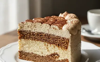 Cappuccino Cake 'Velvet Cloud'