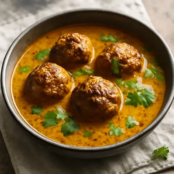 Meatballs in Aromatic Curry Sauce
