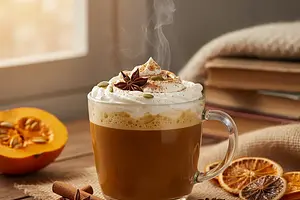 Homemade Spiced Pumpkin Latte