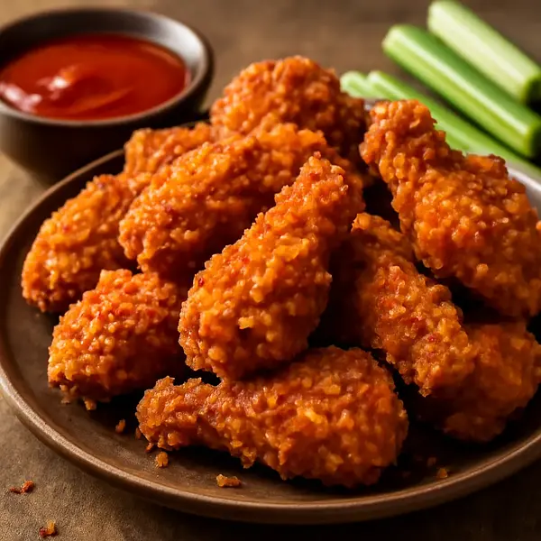 Skrzydełka w pikantnej panierce