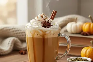 Domowe Korzenne Dyniowe Latte