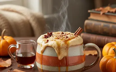 Korzenna Herbata Dyniowa z Pianką Klonową