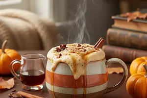 Korzenna Herbata Dyniowa z Pianką Klonową