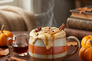 Korzenna Herbata Dyniowa z Pianką Klonową