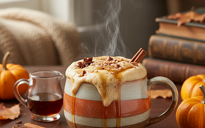 Korzenna Herbata Dyniowa z Pianką Klonową