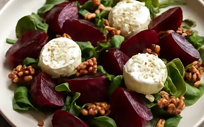 Beetroot and Goat Cheese Salad