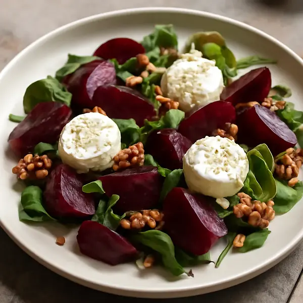 Beetroot and Goat Cheese Salad