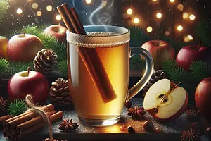 Mulled Apple Cider for Christmas Eve