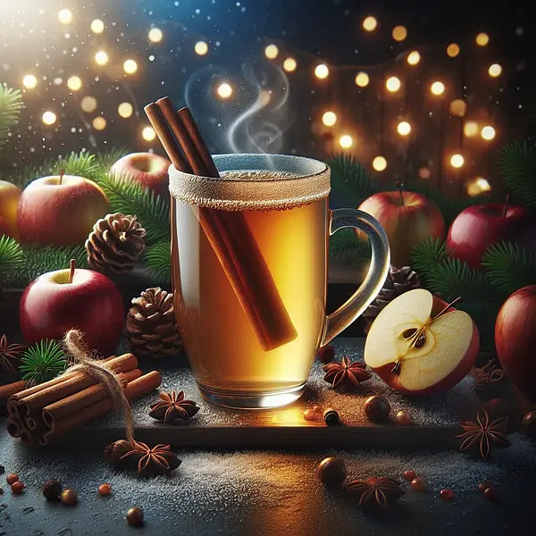 Mulled Apple Cider for Christmas Eve