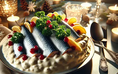Herring in Cream (for Christmas Eve)