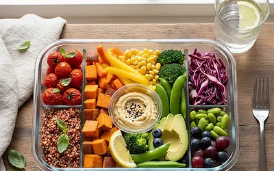 Tęczowy Lunchbox Tygodniowy: Baza do Kreatywnych Posiłków